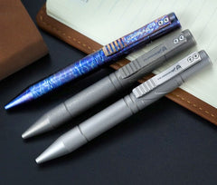 EDC Titanium Practical Ballpoint Pen Working Signature Business Pen G2 Refills 07FC0E-D4 - KOEEK