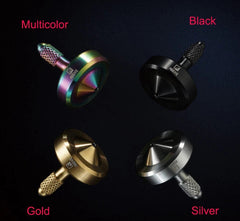 Stainless Steel Hand Twisting Spinning Top Gyro Gyroscope Spinner EDC Toys 07FC0E-D4 - KOEEK