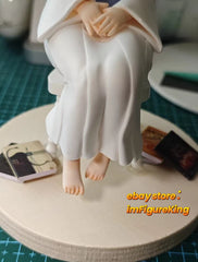 20cm Blacksouls2 Black Souls2 Clay Sleeping White Rabbit Norden w/Chair and Book 07FC0E-D4 - KOEEK