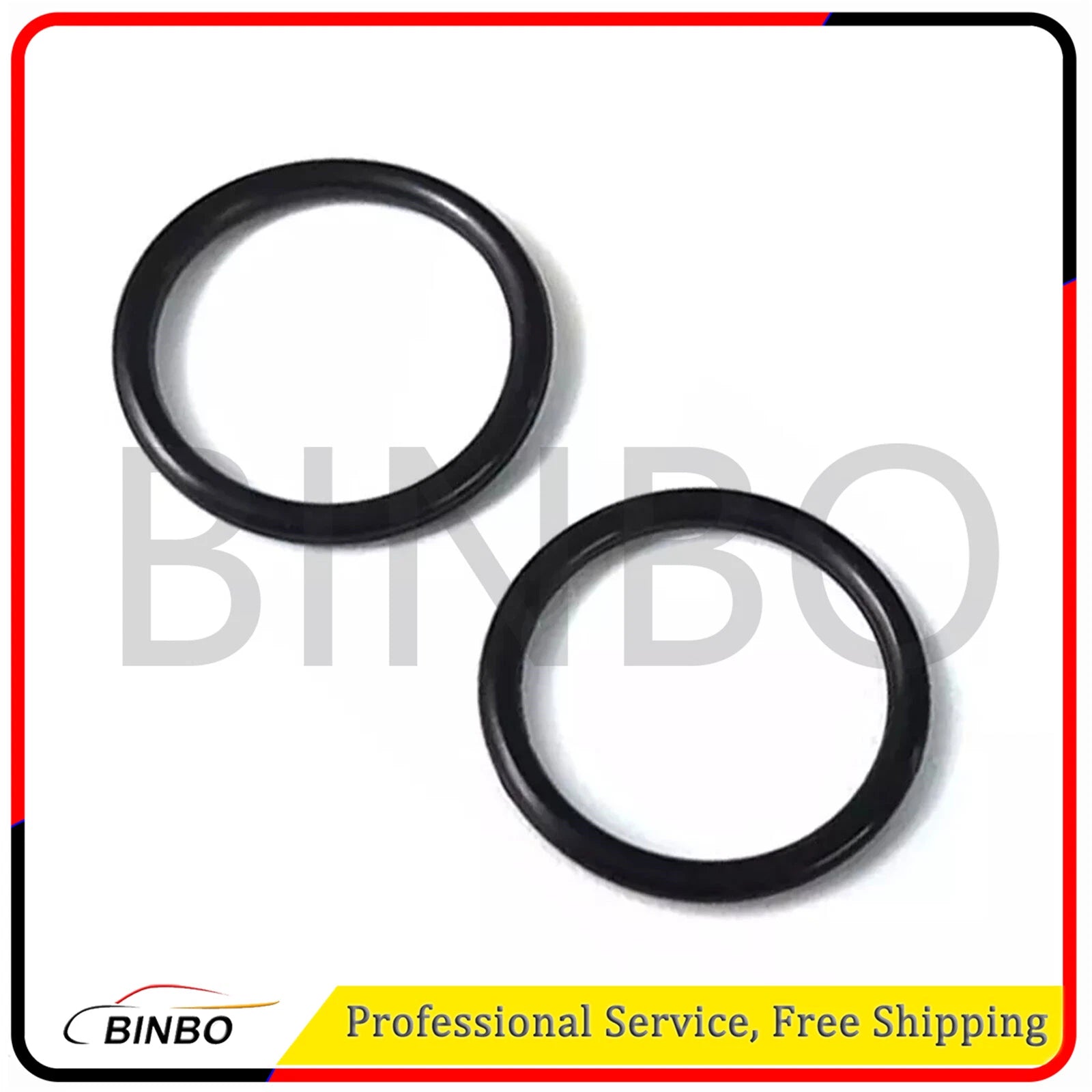 2Pcs Turbocharger Oil Water Coolant Line Gasket O-Ring For BMW N55 11427590577 07FC0E-D4 - KOEEK