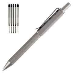Titanium Alloy Pocket Ballpoint Pen Portable Tactical Signature Working Pen EDC 07FC0E-D4 - KOEEK