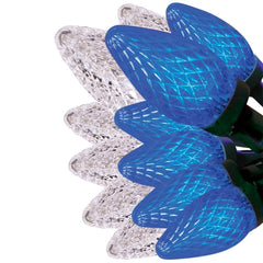 ! GE Color Choice 50 LED Dual Color Faceted C9 Lights - 8 effects - FREE SHIP GE - KOEEK