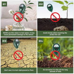 new Plant Moisture Meter, Water Soil Meter for Green+Green 07FC0E-D4 - KOEEK