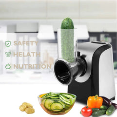 Electric Vegetable Shredder Professional Salad Maker 07FC0E-D4 - KOEEK