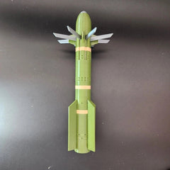 1/18 Hellfire R9X Blade Missile 35cm 3D Printed Finished Model Display 07FC0E-D4 - KOEEK