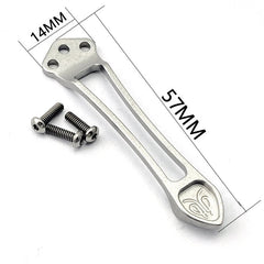 Titanium Back Clip Pocket Clip For Benchmade a 535 Bugout Folding Knife 07FC0E-D4 - KOEEK