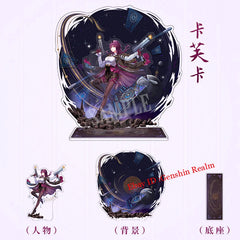 Anime Honkai: Star Rail Kafka Acrylic Desktop Stand Figure Collection Decor 07FC0E-D4 - KOEEK