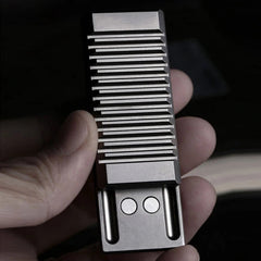 Titanium Alloy Washboard Haptic Slider EDC Fidget Slider Metal Fidget Toys Gifts 07FC0E-D4 - KOEEK