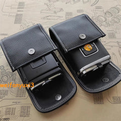Leather Camera case Protector Bag For Hasselblad Film Back Waist Bag 9*9.5*5cm 07FC0E-D4 - KOEEK