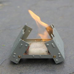 Outdoor Stove Mini Grill Portable Alcohol Furnace Folding Grill Burning Camping 07FC0E-D4 - KOEEK