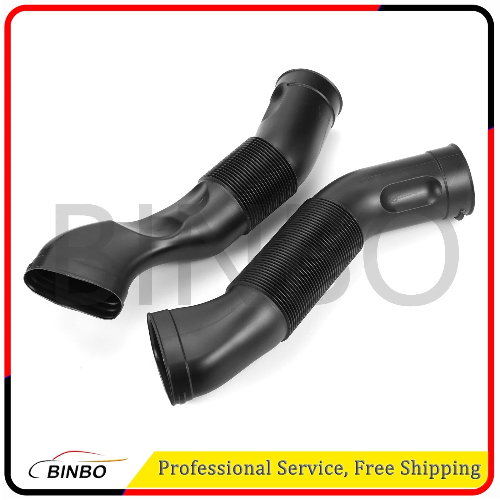 LH+RH Side Air Intake Duct Hose 1130942182 For Mercedes W211 CLS500 E500 03-06 07FC0E-D4 - KOEEK
