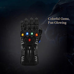 Black Panther Infinity Gauntlet Articulated Light-Up Sound Effects Cosplay Prop 07FC0E-D4 - KOEEK