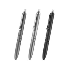 EDC Titanium Ballpoint Pen Signature Writing Pocket Pen Business Office Gift Hot 07FC0E-D4 - KOEEK