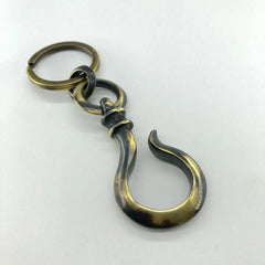 Brass Key Chain Key Ring Backpack Pendant Tool Outdoor Hanging Hook EDC C-8SB EDC - KOEEK