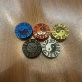Metal Haptic Coins Adult Fidget EDC Toy ADHD Hand Spinner Stress Relief 07FC0E-D4 - KOEEK