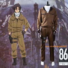 86 Eighty Six Shinei Nouzen Cosplay Costume Halloween Cos Coat Pants Outfits 07FC0E-D4 - KOEEK