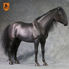 Mr.Z 056-5 Black 1:6 Scale Animal Resin Simulation Thoroughbreds Horse Toys 07FC0E-D4 - KOEEK