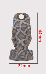 Titanium Alloy Twin Tubes Safety Whistle SOS High Frequency outdoor Survival EDC 07FC0E-D4 - KOEEK