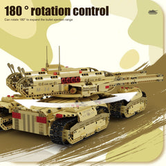 new Mould King 20011 Remote Control Mammoth Tank Military Model Building Block Toy MOULD KING - KOEEK
