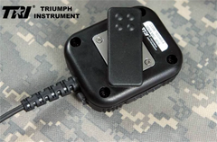 In US! TRI PRC-152/148 Waterproof Tactical Hand Microphone With Air Tube Headset 07FC0E-D4 - KOEEK