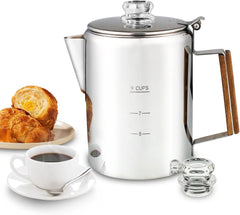Coffee dripper with two heat-resistant reinforced glass knobs 07FC0E-D4 - KOEEK