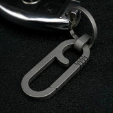 EDC Titanium TC4 Ti Key Ring Chain Fast Carabiner Backpack Pendant Buckle KC-YG7 EDC - KOEEK