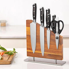 Magnetic knife block (without knife), magnetic universal holder, knife holder 07FC0E-D4 - KOEEK