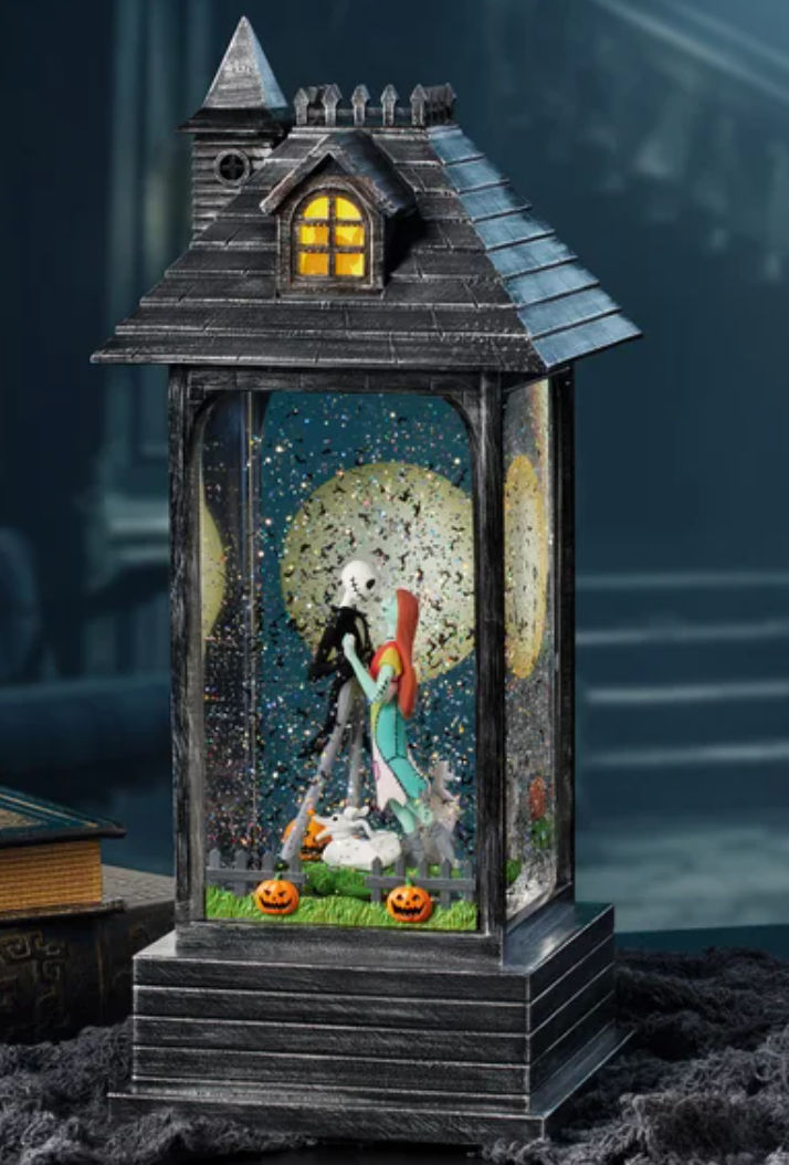 Disney - Nightmare Before Christmas Halloween Glitter Lantern w/ Lights & Music DISNEY - KOEEK