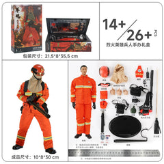 JEU JY23008 1/6 Fire Hero Forest Fire Fighter Action Figure 12" Male Model Doll JEU - KOEEK