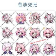 116 Pcs Anime Honkai: Star Rail Cyrene Waterproof Stickers Decoratio Gift 07FC0E-D4 - KOEEK