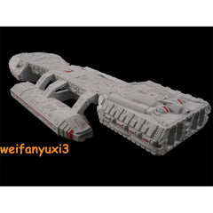 1/3600 Battlestar Galactica(1978) Space Fortress Mothership Model Kit W/base 07FC0E-D4 - KOEEK