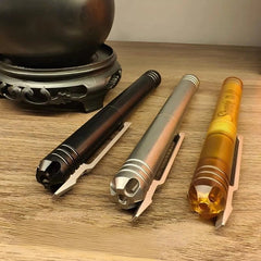 1PC PEI titanium Pocket Marker Pen EDC Portable multifunction replaceable Refill 07FC0E-D4 - KOEEK