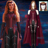Anime Wanda Vision Costume Scarlet Witch Cosplay Outfits Halloween Gift 07FC0E-D4 - KOEEK