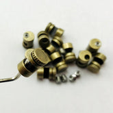 3pcs Thumb Stud Brass for Buck 110 Suitable knife back thickness 3.1/3.5/4mm 07FC0E-D4 - KOEEK