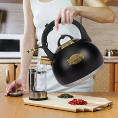 Tea Kettle for Stovetop,Food Grade Stainless Steel Water Kettle,Tea Pot for Home 07FC0E-D4 - KOEEK