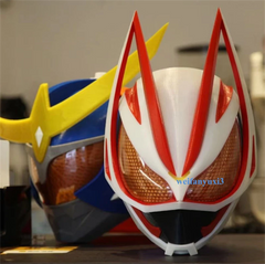 Kamen Rider Masked Rider GEATS 1/1 Wearable Helmet 3D Printing Mask Cosplay Prop 07FC0E-D4 - KOEEK