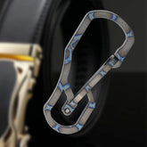TC4 Titanium Alloy Mechanics Key Carabiner Outdoor Lightweight key chain EDCTool 07FC0E-D4 - KOEEK