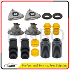 Front Upper Strut Mounts+Bearings +Bump Stops Set 14 For Porsche 911 996 986 987 07FC0E-D4 - KOEEK