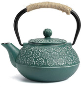 Cast Iron Teapot, 30oz/900ml Tetsubin Tea Pot with Infuser for Loose Leaf 07FC0E-D4 - KOEEK