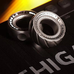 Mechanic Ring Toy Fidget Spinner Fingertip Gyro Ratchet Metal Toy Adult EDC Toys 07FC0E-D4 - KOEEK