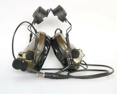 C3 TCA Comtac-III Tactical Headset Peltor Helmet Ver. Noise Reduction Headphone 07FC0E-D4 - KOEEK