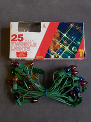 - Vtg NOMA Twinkle Lights 25 Indoor Christmas Lights USA NOMA - KOEEK