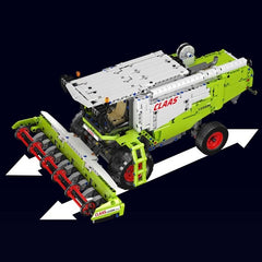 new Mould King 17014 Wheat Harvester Combine Truck Remote Control Building Block Toy MOULD KING - KOEEK