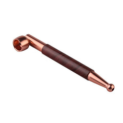 1pcs Metal Rose Gold Color Smoking Pipe Creative Pipes Aceessories Tobacco Pipe 07FC0E-D4 - KOEEK