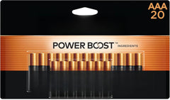 AAA Batteries with Booster Components, Pack of 20 Triple A Long Life Batteries 07FC0E-D4 - KOEEK