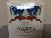 Vintage Noma Holiday Accents 10 Mini Blue Bow Light Set NIB NOMA - KOEEK