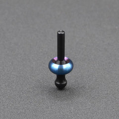Titanium Alloy Steel Enoki Mushroom Shape Spinner Top Hand Twisting Gyro EDC Toy 07FC0E-D4 - KOEEK