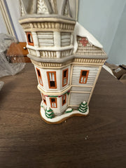 *** Limited Edition 1997 Sir George's Manor Colonial Village,Lights,Christmas 07FC0E-D4 - KOEEK