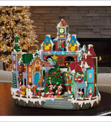 Disney Animated Holiday Village - Lights & Music Christmas Decoration Set DISNEY - KOEEK