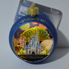 2025 Walt Disney Word Icons Dated Light Up Christmas Ornament DISNEY - KOEEK